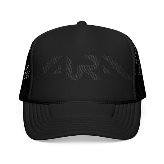 Foam Trucker Hat (Embroidery) [BLACKOUT]